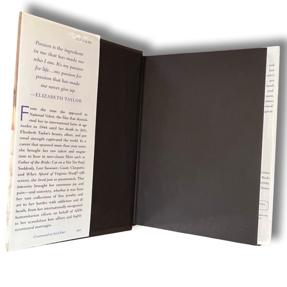 Elizabeth Taylor - A Passion for Life - The Wit and Wisdom of a Legend Book - Picture 2 of 7